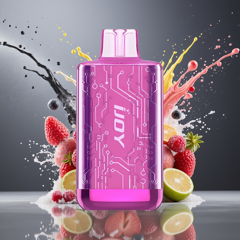 Finland tukku IJOY CYBER 5000 Puffs Kertakäyttöinen Vape - 13ml Esnestä täytetty neste - 1.0 Ohm Pystysuora Kaksoiskela