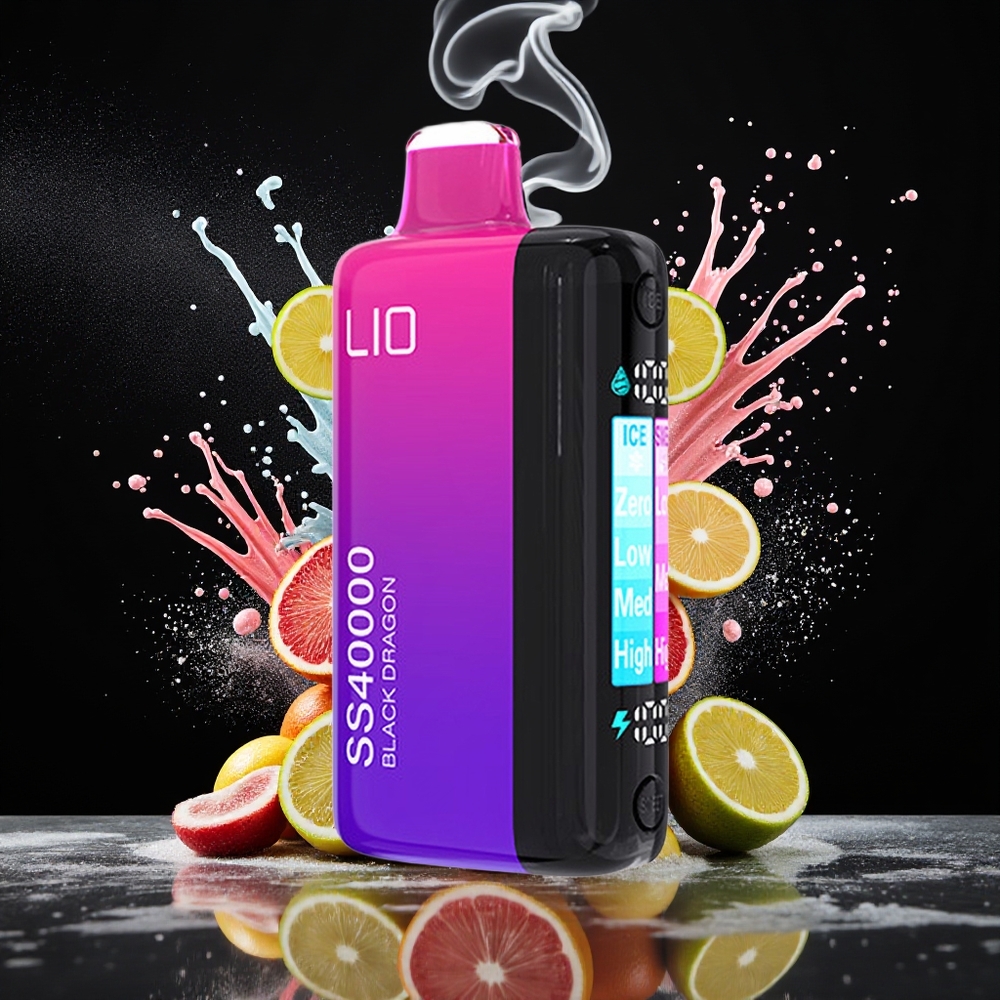 Finland tukku IJOY LIO SS40000 22ML nestemäistä TYPE-C Kertakäyttöinen Vape