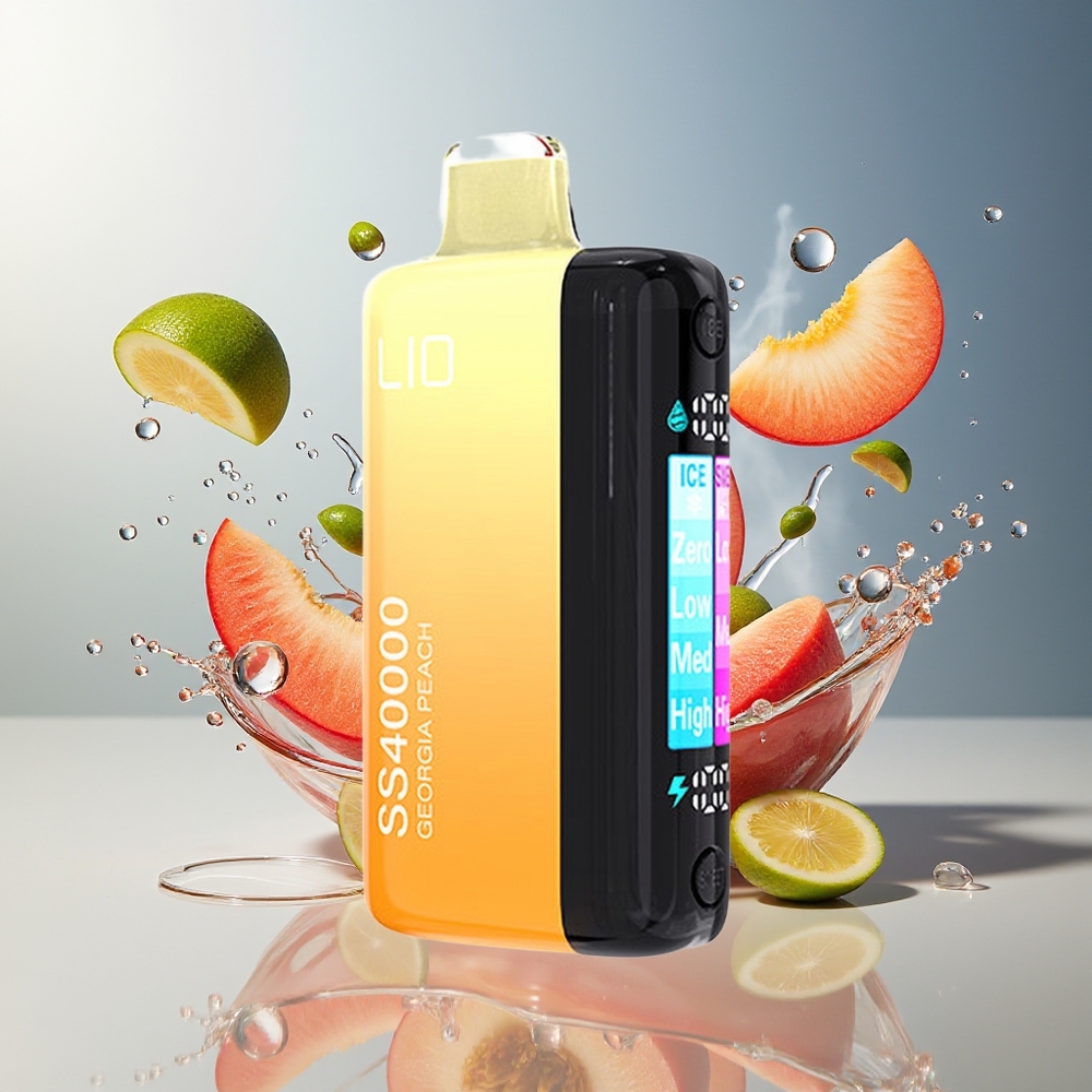 Finland tukku IJOY LIO SS40000 Kertakäyttöinen Vape - Jopa 40000 savutusta - 22ML esitäytetty nestemäärä - TYPE-C-lataus
