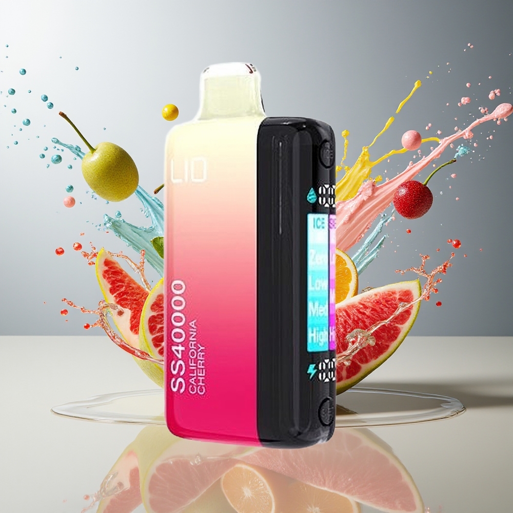 Finland tukku IJOY LIO SS40000 Kertakäyttöinen Vape - Jopa 40000 savutusta - 22ML esitäytetty nestemäärä - TYPE-C-lataus
