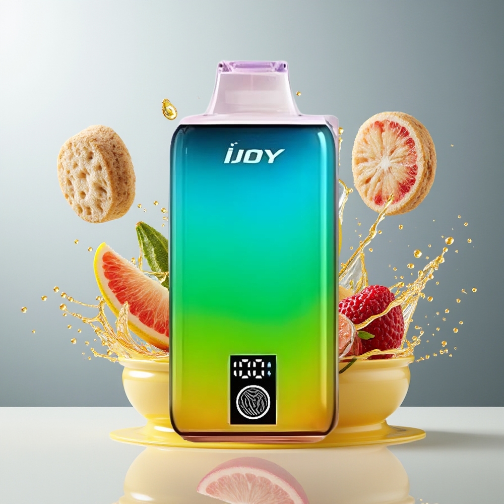 Finland tukku IJOY LUNA 20000 Puffs Kertakäyttöinen Vape - 20ML Esnestetty Nestemäinen Nikotiini, 900 mAh Akku
