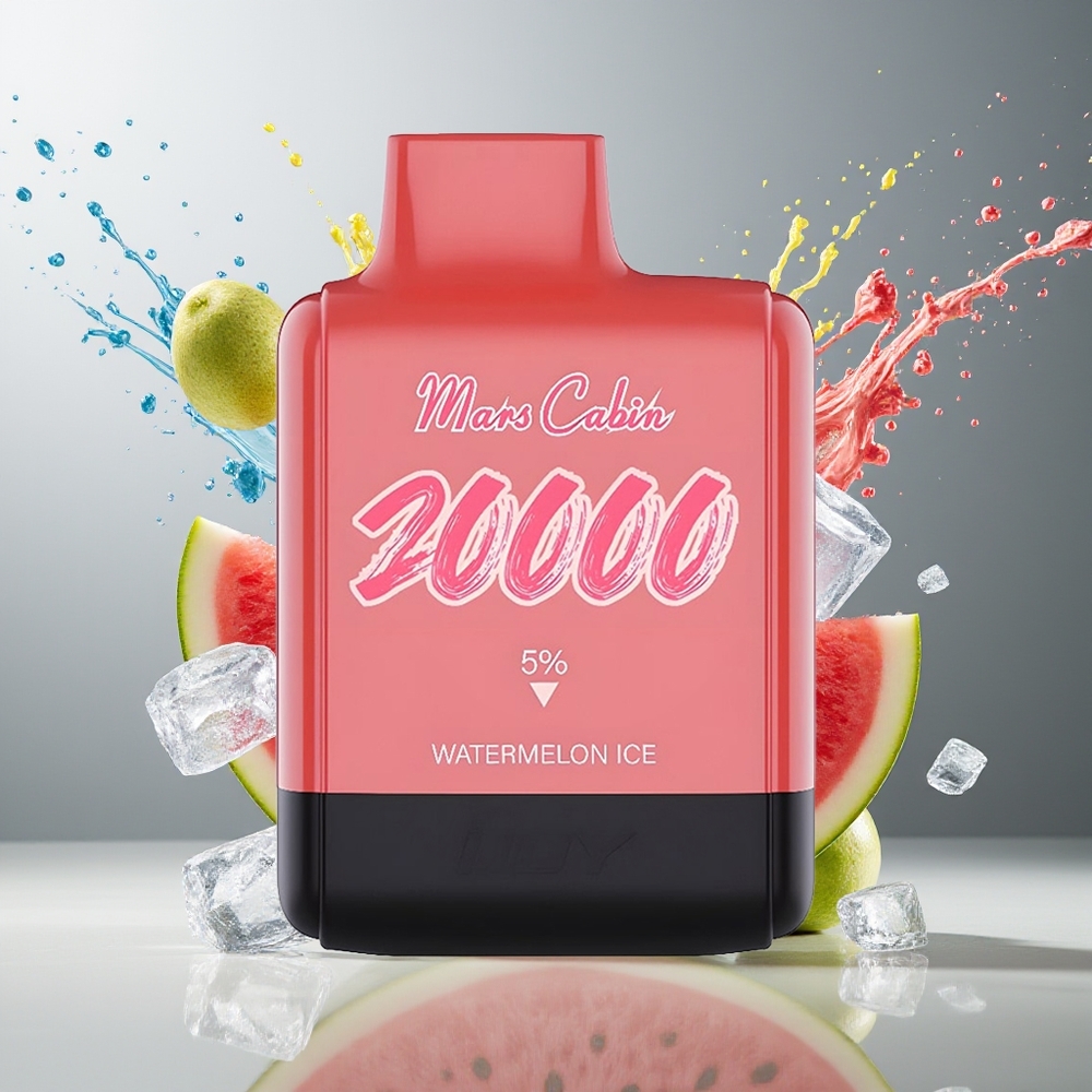 Finland tukku IJOY Mars Cabin 20000 Puffs Kertakäyttöinen Vape - 20000 Tupakointia, 20ML Esitäytetty Nestemäistä, TYPE-C Lataus