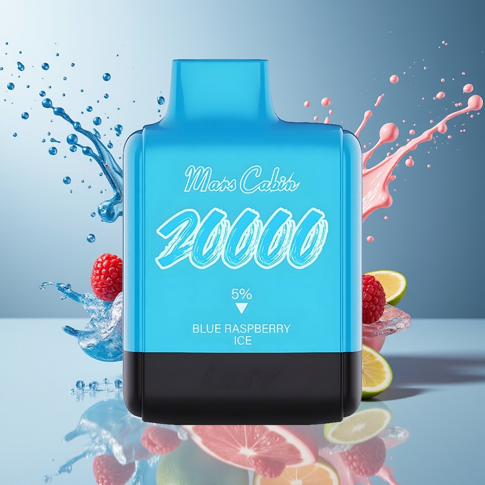 Finland tukku IJOY Mars Cabin 20000 Puffs Kertakäyttöinen Vape - 20ML Esitäytetty Nestemäinen, 0.5 Ohm Kaksoisverkkokela