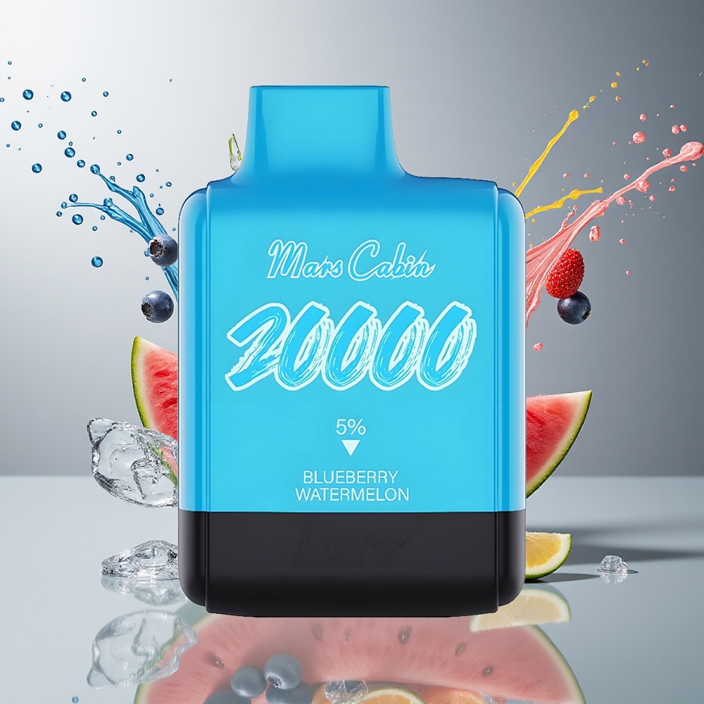 Finland tukku IJOY Mars Cabin 20000 Puffs Kertakäyttöinen Vape - 20ML Esnestä täytetty nestemäki, 0.5 Ohm Kaksoishuopakela