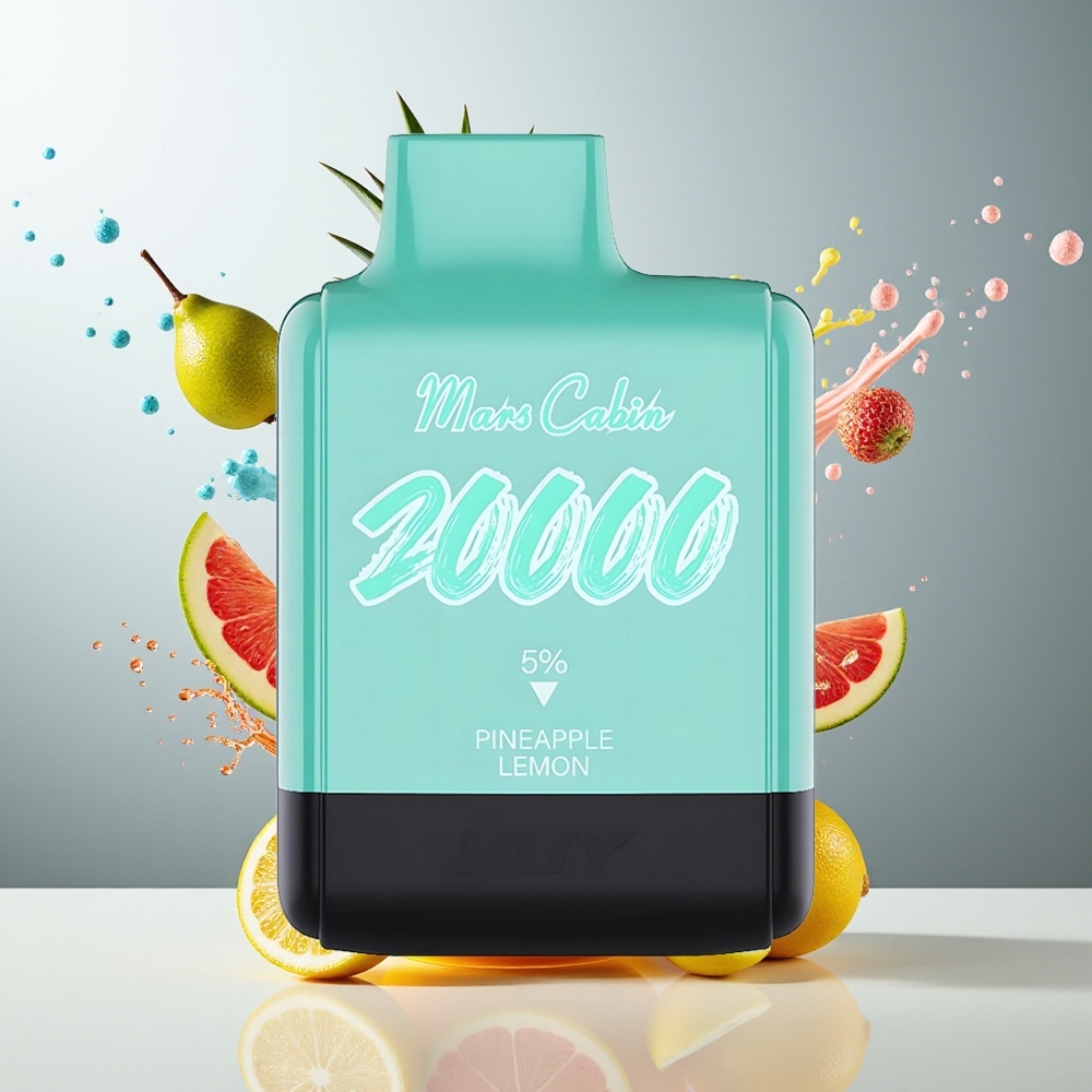 Finland tukku IJOY Mars Cabin 20000 Puffs Kertakäyttöinen Vape - 20ML Esnestä täytetty nestemäärä, 0.5 Ohm Kaksoisverkkokäämi