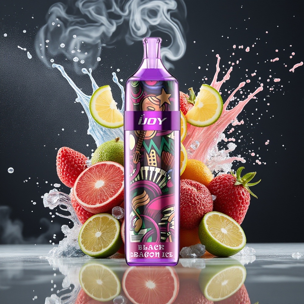 Finland tukku IJOY PUNK 4500 Puffs Kertakäyttöinen Vape - 12ml esitäytetty nestemäärä, 1200mAh akku