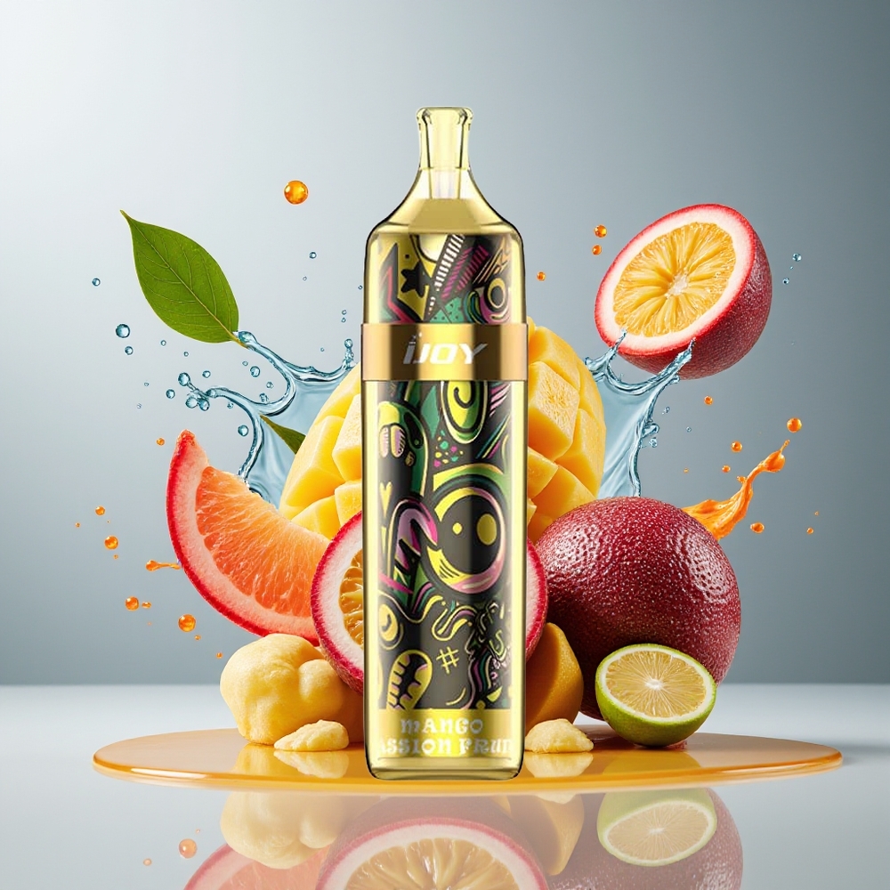 Finland tukku IJOY PUNK 4500 Puffs Kertakäyttöinen Vape - 4500 savutusta, 12ml täytetty nestemäärä Mango-Passionhedelmä