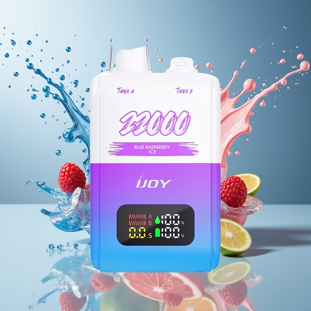 Finland tukku IJOY SD 22000 Puffs Kertakäyttöinen Vape - 15W teho + 15ML + 15ML täytetty nestemäärä