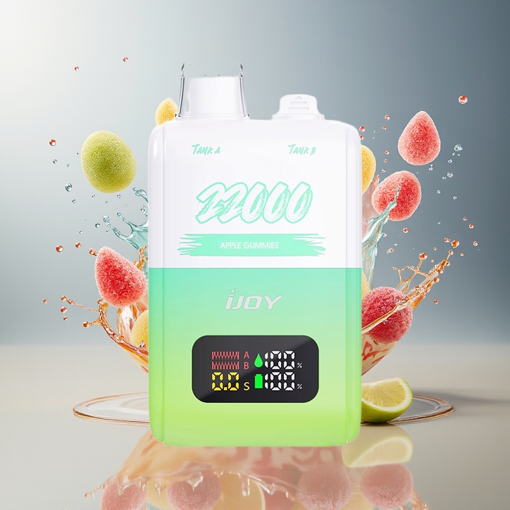 Finland tukku IJOY SD 22000 Puffs Kertakäyttöinen Vape - 22000 savuketta, 15W teho, 15ML + 15ML täyttöneste