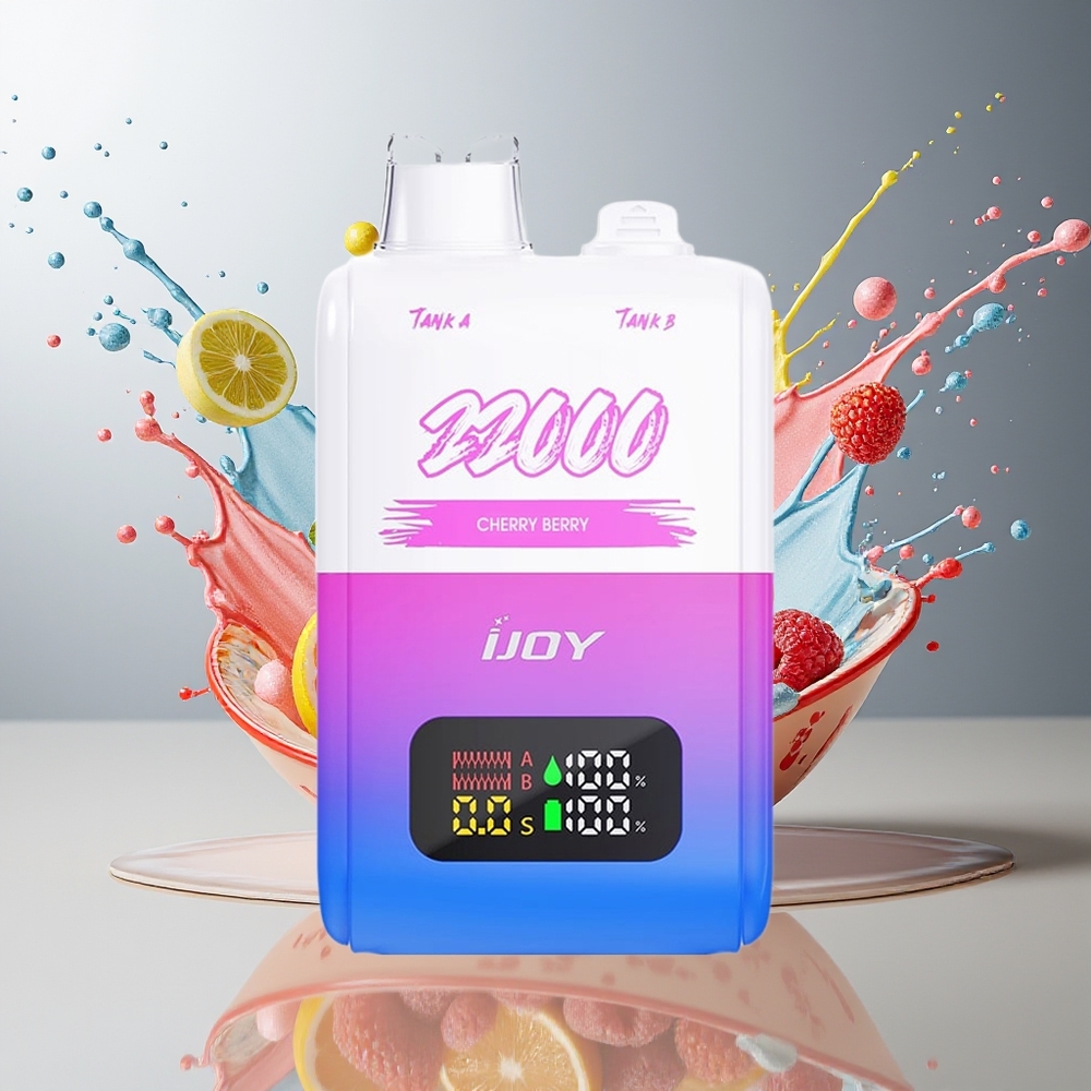 Finland tukku IJOY SD 22000 Puffs Kertakäyttöinen Vape - 22000 tupakkaa, 15ML + 15ML täytettyä nestettä