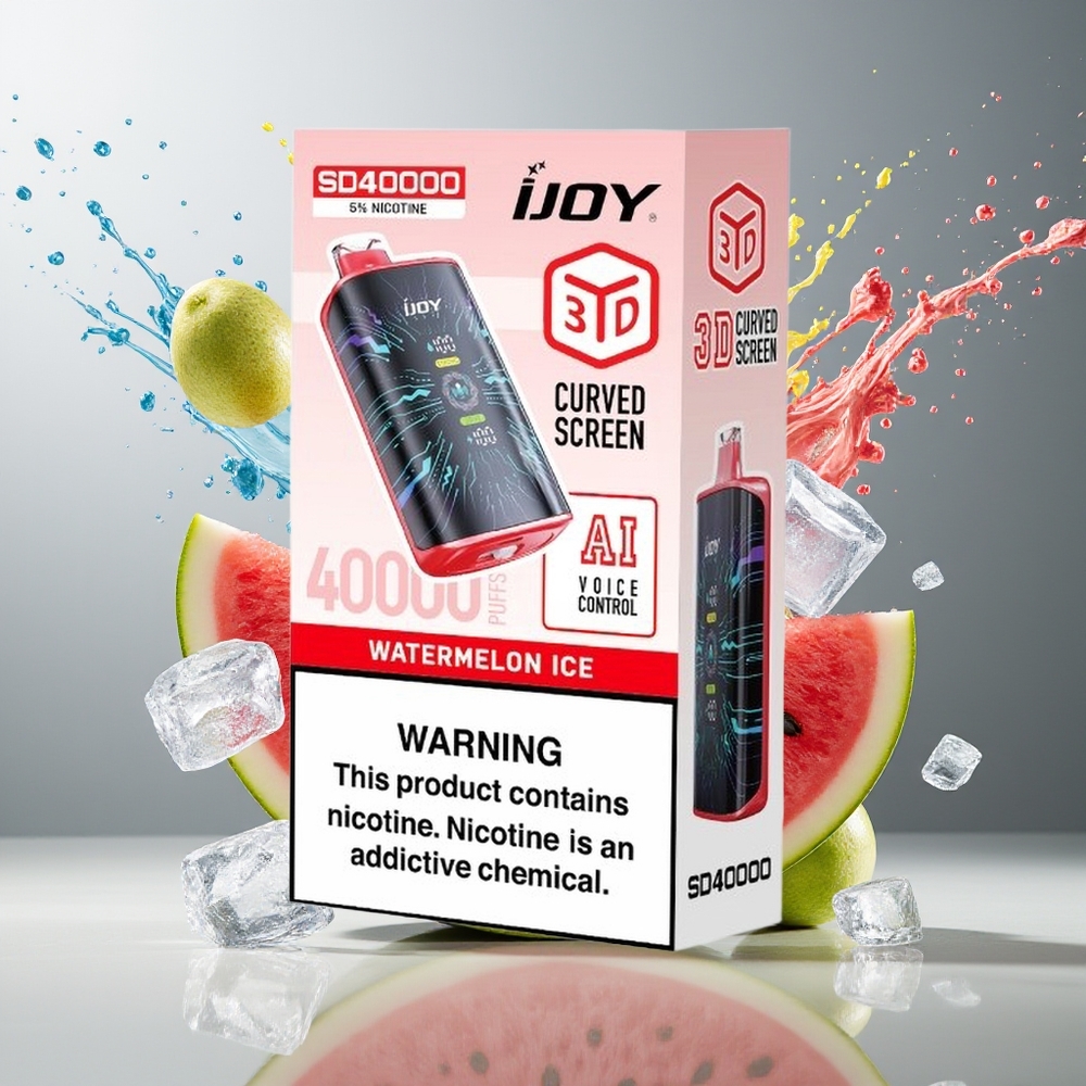 Finland tukku IJOY SD 40000 Puffs Kertakäyttöinen Vape - 20ML Esnestä täytetty nestemäistä - 5% Nikotiinia