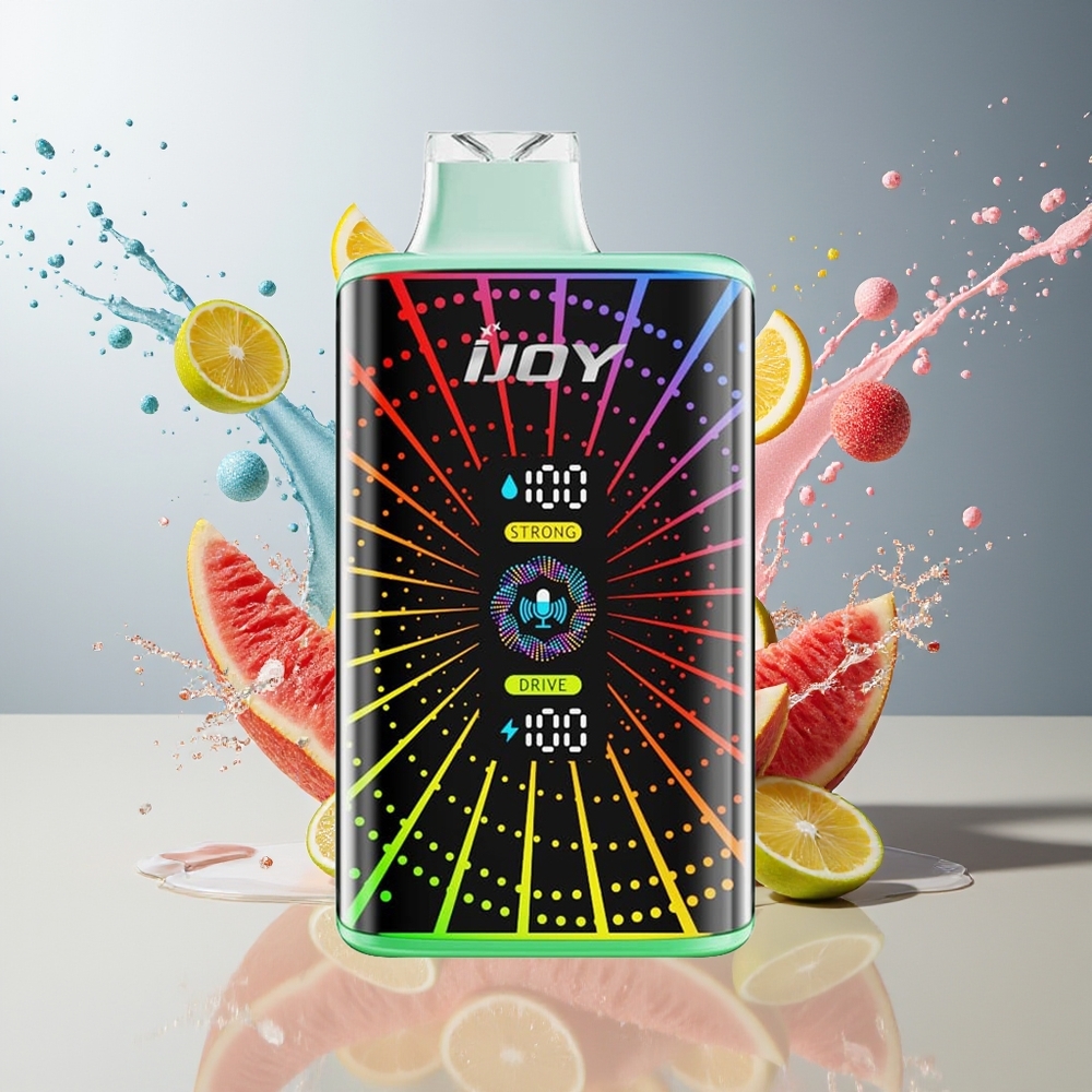 Finland tukku IJOY SD 40000 Puffs Kertakäyttöinen Vape - 20ML Esnestettä, 0.4 Ohm Kaksoishäkkikelkka