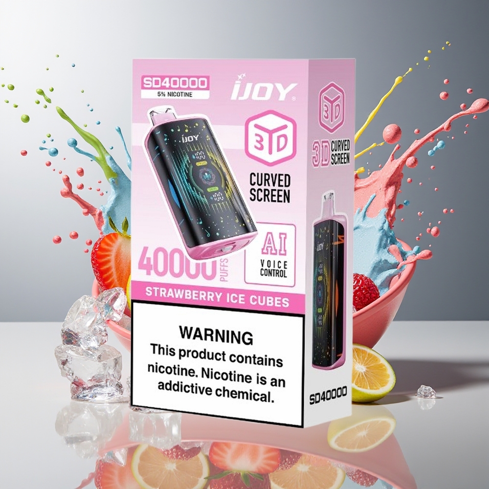 Finland tukku IJOY SD 40000 Puffs Kertakäyttöinen Vape - Jopa 40000 savua, 20ML esitäytetty nestemäärä