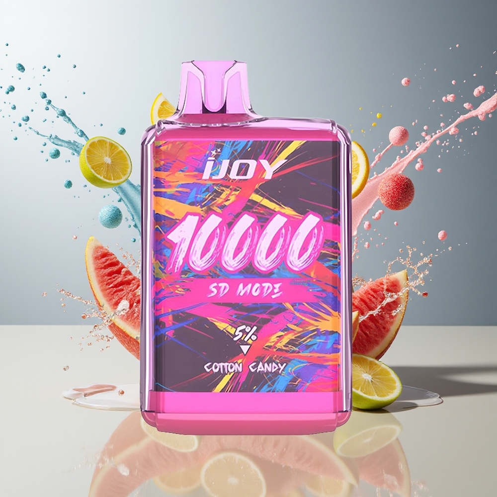 Finland tukku IJOY SD10000 Kertakäyttöinen Vape - 10000 Puffia, 20ml Esitäytetty Nestemäistä Hottara