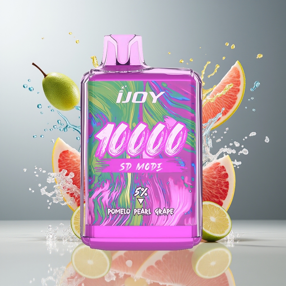 Finland tukku IJOY SD10000 Kertakäyttöinen Vape - 10000 savuketta, 20ml täytetty nesteytys, 650mAh akku