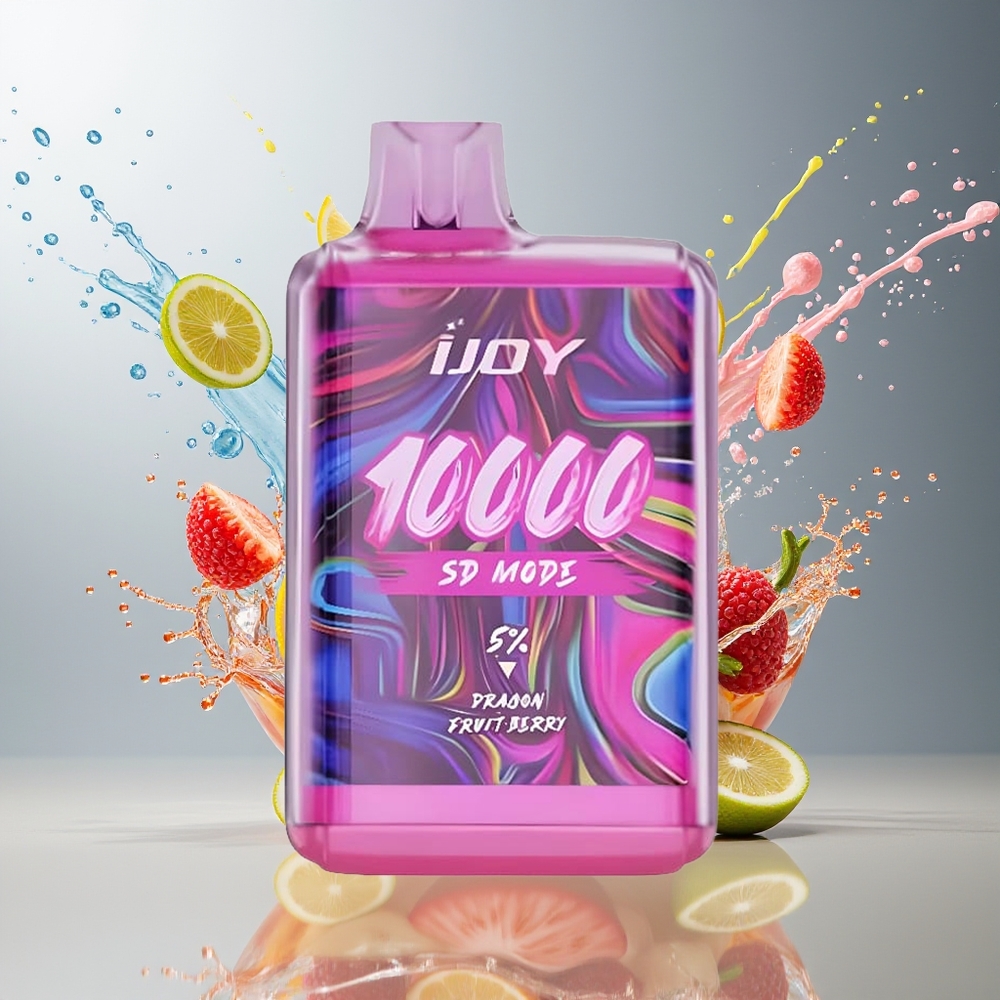 Finland tukku IJOY SD10000 Kertakäyttöinen Vape - 10000 savutusta, 20ml täytetty nestemää