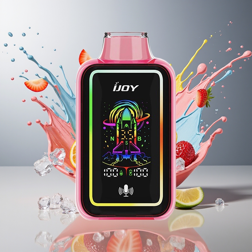 Finland tukku IJOY URANUS 25000 Puffs Kertakäyttöinen Vape - 20ML Esnestä Täytetty Nestemäisneste, 850 mAh Akku