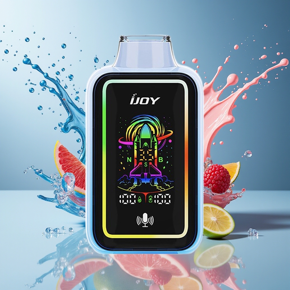 Finland tukku IJOY URANUS 25000 Puffs Kertakäyttöinen Vape - 20ML Esnestetty Nestemäinen, 850 mAh Akku