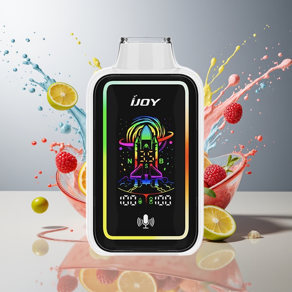 Finland tukku IJOY URANUS 25000 Puffs Kertakäyttöinen Vape - 25000 Pussaus (Up to 25000 Puffs), 20ML Esitäytetty Nestemäisyys (Prefilled E-liquid Capacity)