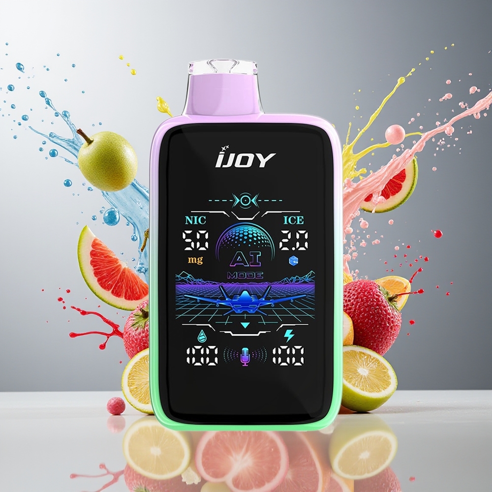 Finland tukku IJOY Uranus Mate 40000 Puffaa Kertakäyttöinen Vape, ICE0-3, 1100MAH