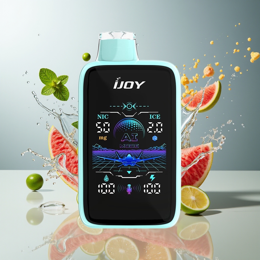 Finland tukku IJOY Uranus Mate 40000 Puffs Kertakäyttöinen Vape - 40000 Puffia, 20ML Esitäytetty E-neste, TYPE-C Lataus