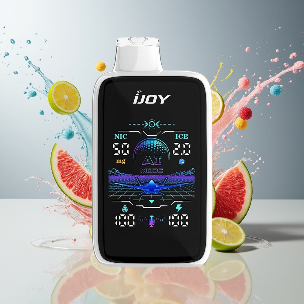 Finland tukku IJOY Uranus Mate 40000 Puffs Kertakäyttöinen Vape - Jäätynyt (ICE0, ICE1, ICE2, ICE3), 20ML Esitäytetty neste, TYPE-C Lataus