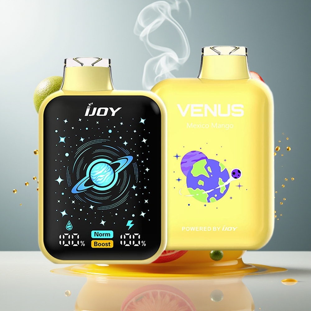 Finland tukku IJOY VENUS 25000 Puff Kertakäyttöinen Vape - 20ML Esnestetty Nestemäinen Nikotiini, 900 mAh Akku