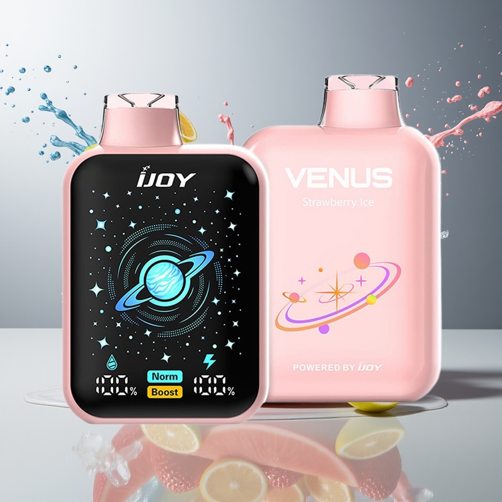 Finland tukku IJOY VENUS 25000 Puffs Kertakäyttöinen Vape - 20ML Esnestettä, 900 mAh Akku