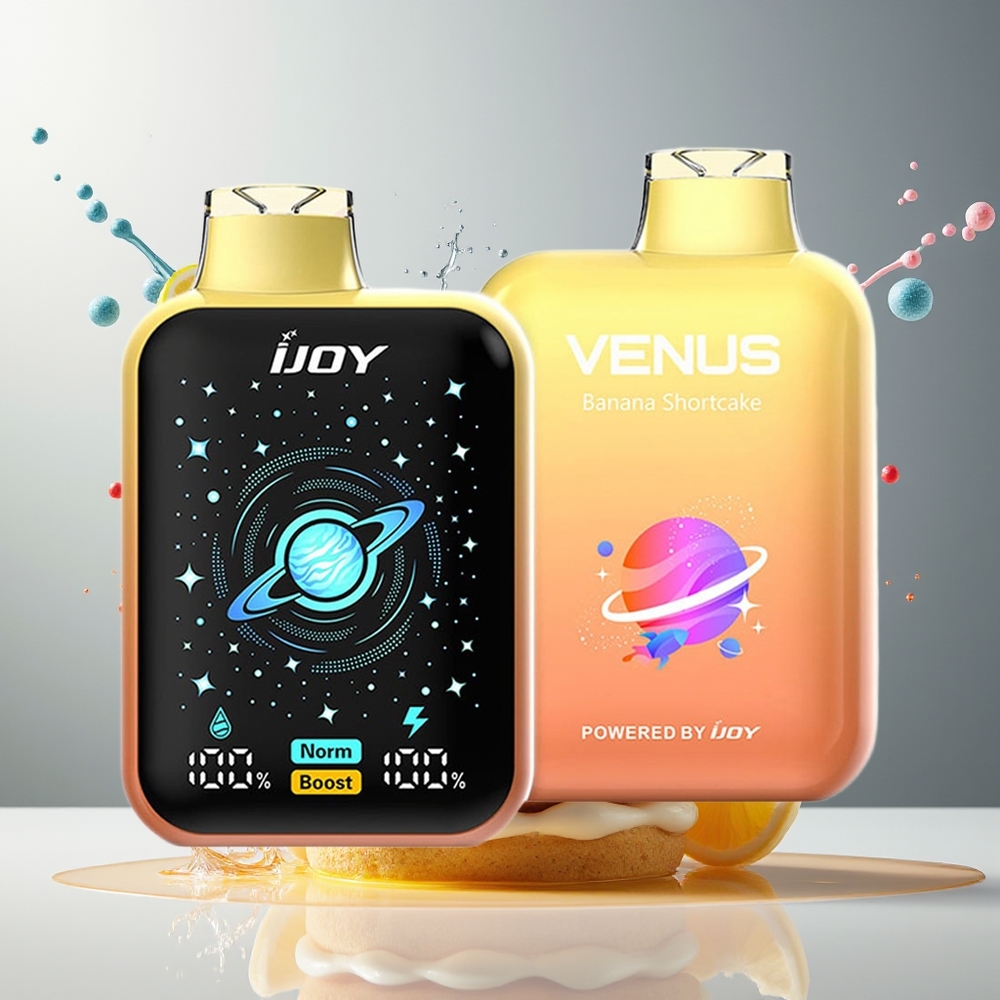 Finland tukku IJOY VENUS 25000 Puffs Kertakäyttöinen Vape - 20ML Esnestetty Nestemäinen Nikotiini, 0.4 Ohm Kaksoisverkkokela