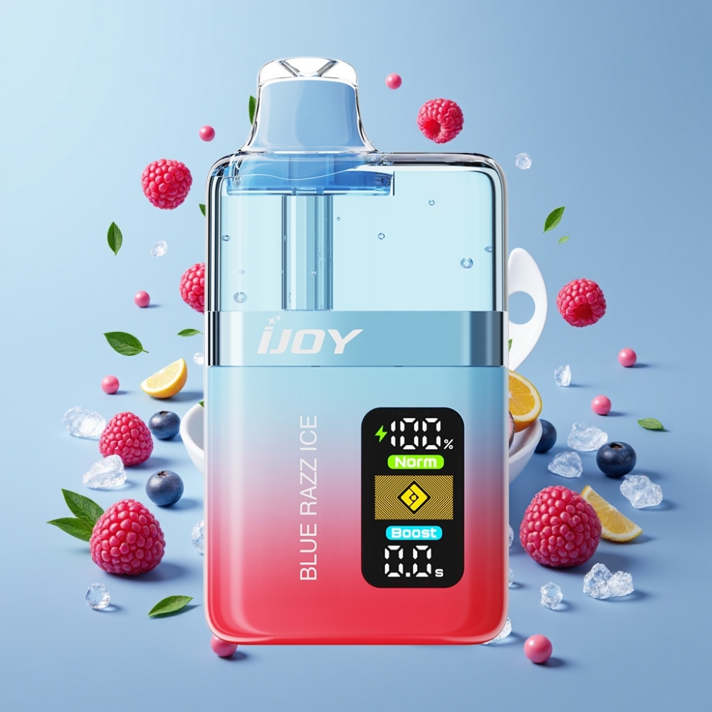 Finland tukku IJOY XP50000 Kertakäyttöinen Vape – 0,4ohm Kaksoisverkko, 50000 Tupakointia (Normaali Tila) / 30000 Tupakointia (Tehostus Tila), 1000 mAh Akku