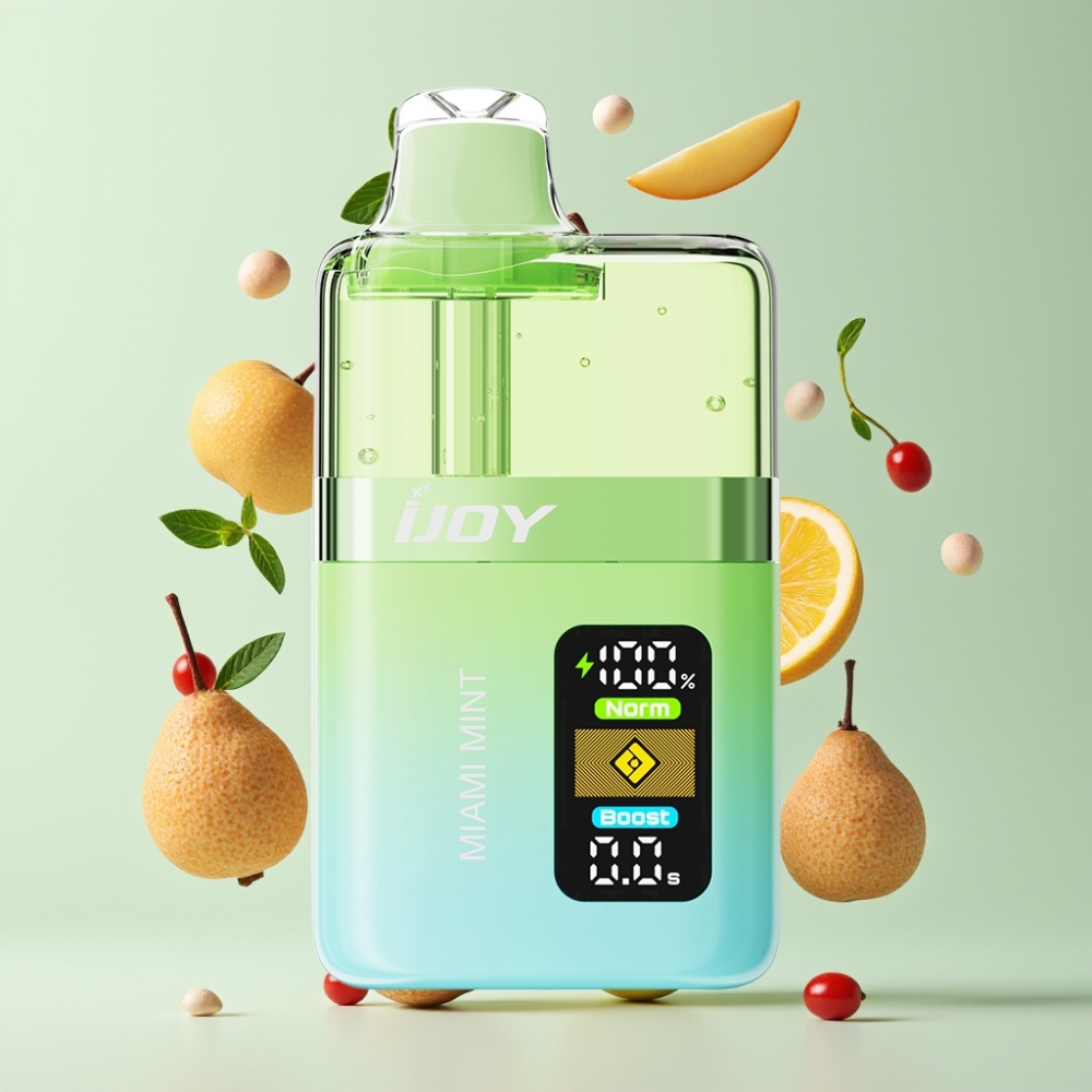 Finland tukku IJOY XP50000 Kertakäyttöinen Vape – 50000 Puffia (Normaali tila) / 30000 Puffia (Tehostustila), 1000 mAh Akku