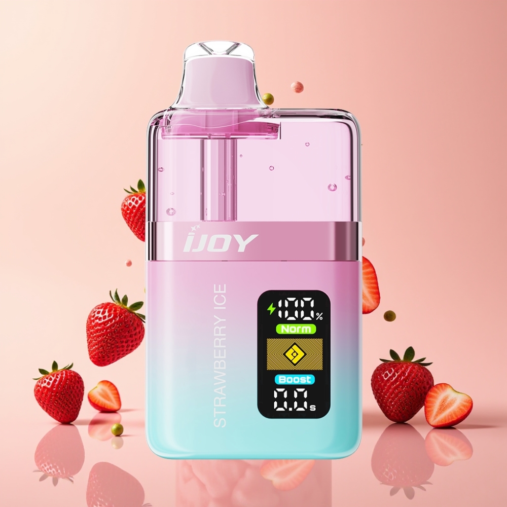 Finland tukku IJOY XP50000 Kertakäyttöinen Vape – 50000 Puffia Normaalitilassa / 1000 mAh Akku – Säädettävä Ilmanvirtaus