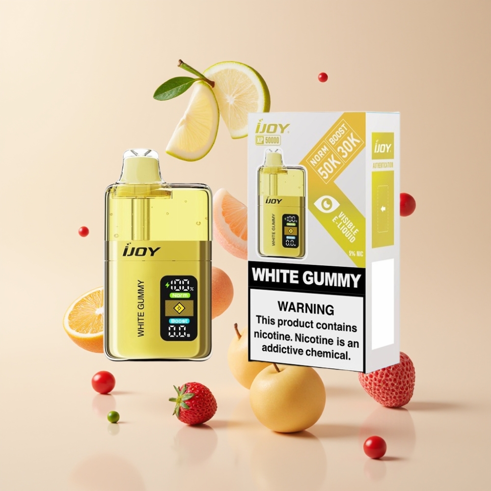 Finland tukku IJOY XP50000 Kertakäyttöinen Vape - 50000 Tupakkaa Normaalitilassa / 1000 mAh Akku - Säädettävä Ilmanvirtaus