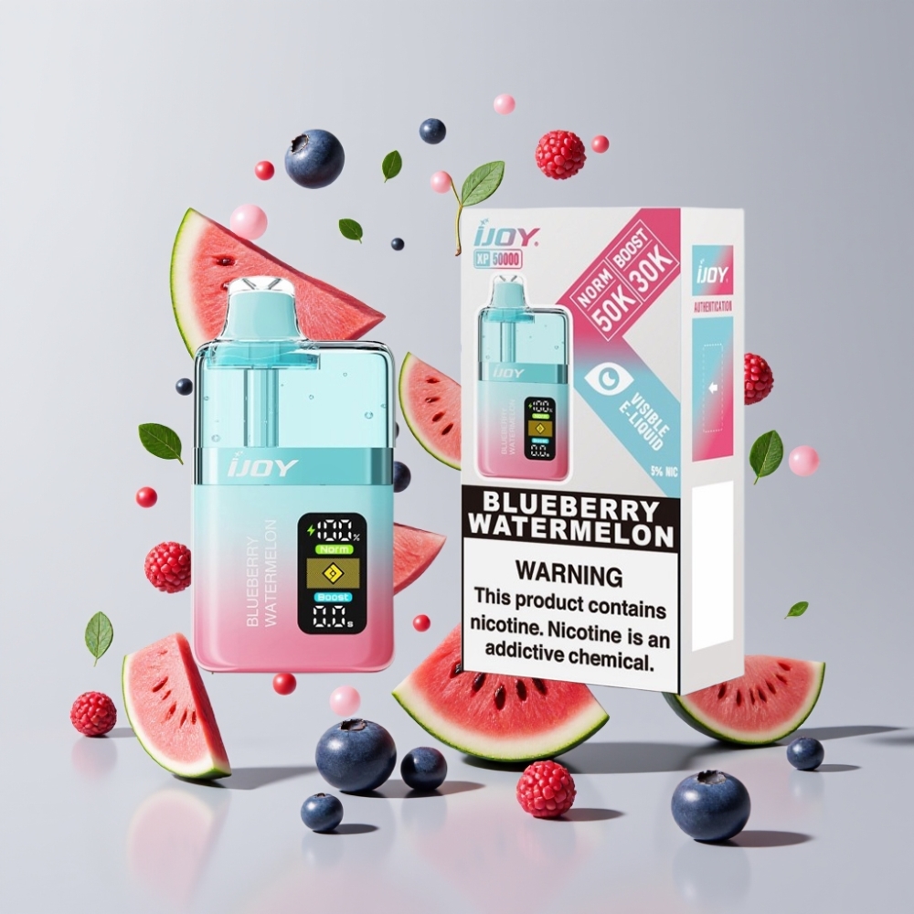 Finland tukku IJOY XP50000 Kertakäyttöinen Vape – 50000 Tupakointia Normaalitilassa / 1000 mAh Akku