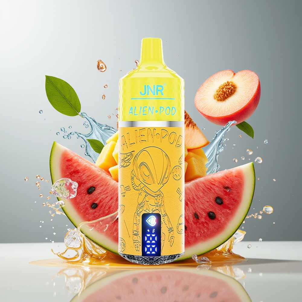 Finland tukku JNR Alien Pod 13000 Puffs - 20ml Nestemäinen (E-liquid) & 850mAh Akku