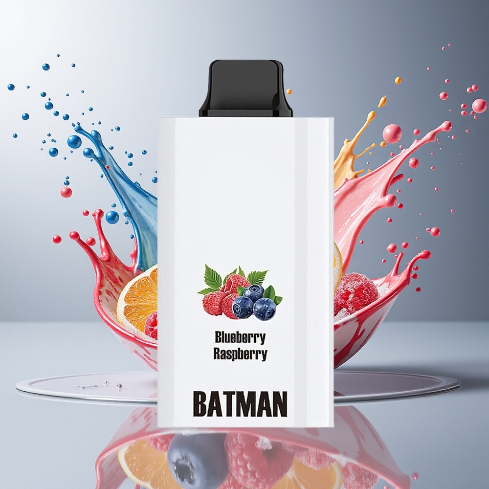 Finland tukku JNR BATMAN 11000 Puffs 850 mAh Akku 20ml Nestemäinen Mustikka Vadelma
