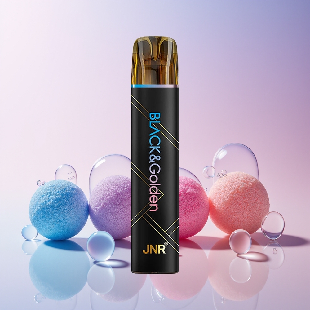 Finland tukku JNR Black&Golden 800 Puffs 2ml Nestemäisessä Nikotiinipitoisuus 2%