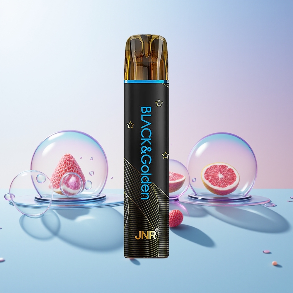 Finland tukku JNR Black&Golden 800 Puffs (800 Tupakkaa) 2ml Nestemäistä (2ml E-Neste) Disposable Vape