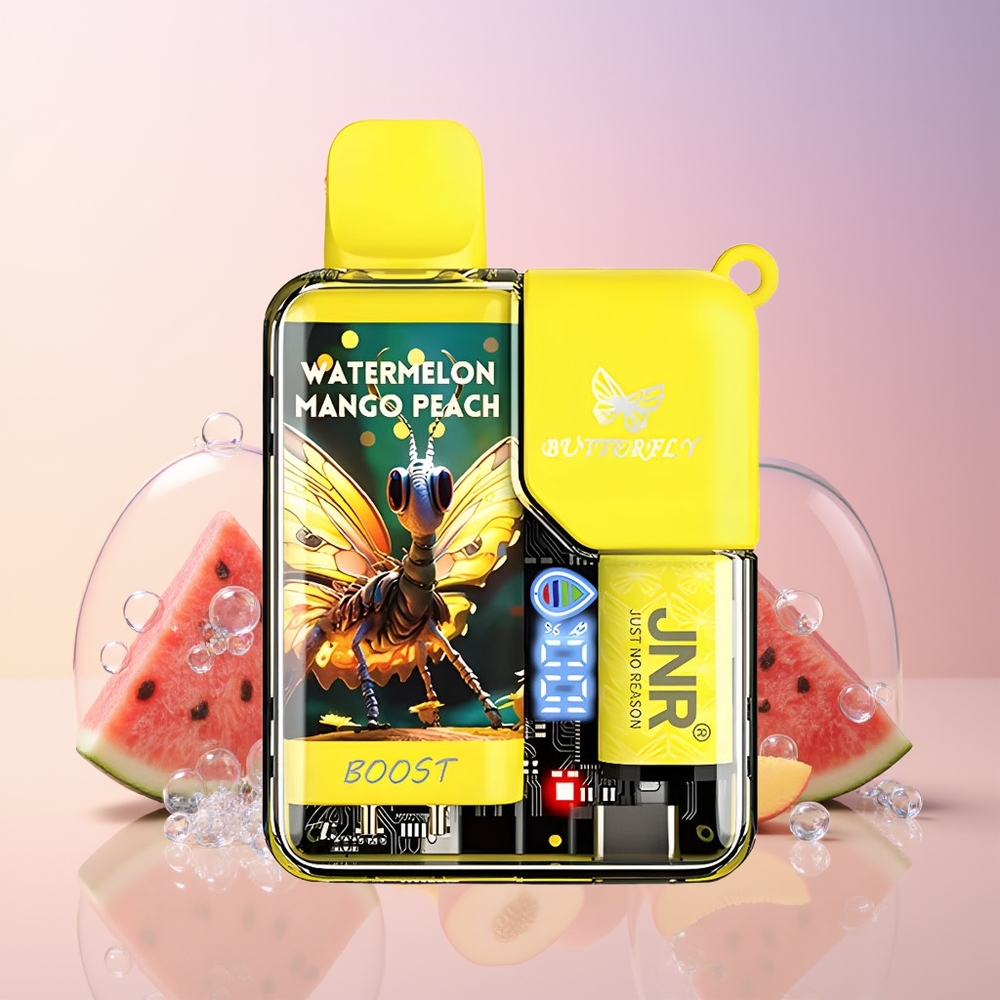 Finland tukku JNR Butterfly 8500 Puffia 1200mAh Akku 15ml Nestemäistä