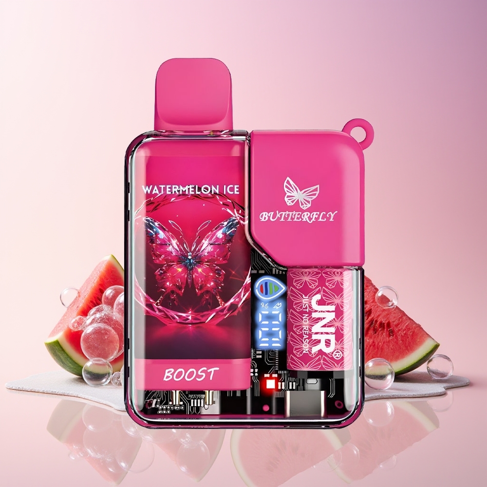 Finland tukku JNR Butterfly 8500 Puffs 15ml nestemäistä kapasiteetti 1200mAh akku