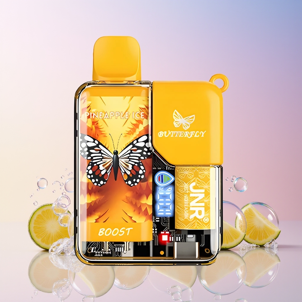 Finland tukku JNR Butterfly 8500 Puffs 15ml nestemäkitilavuus 1200mAh akkukapasiteetti Disposable Vape