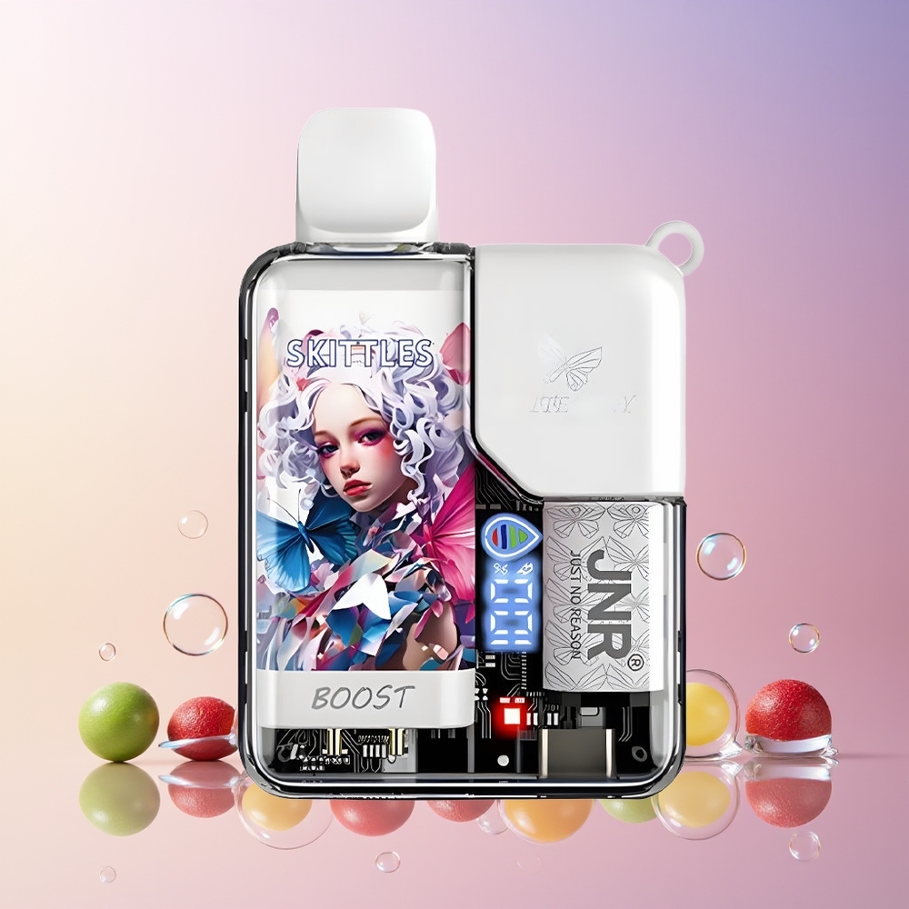 Finland tukku JNR Butterfly 8500 Puffs Disposable Vape 15ml Nestemäistä 1.0ohm Mesh Käämi