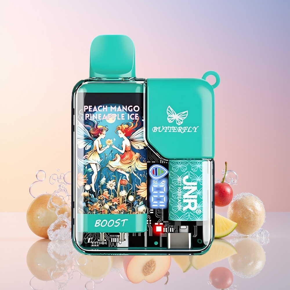 Finland tukku JNR Butterfly 8500 Puffs Disposable Vape – 8500 savut, 15ml nestemäärä, 1.0ohm verkkomatto