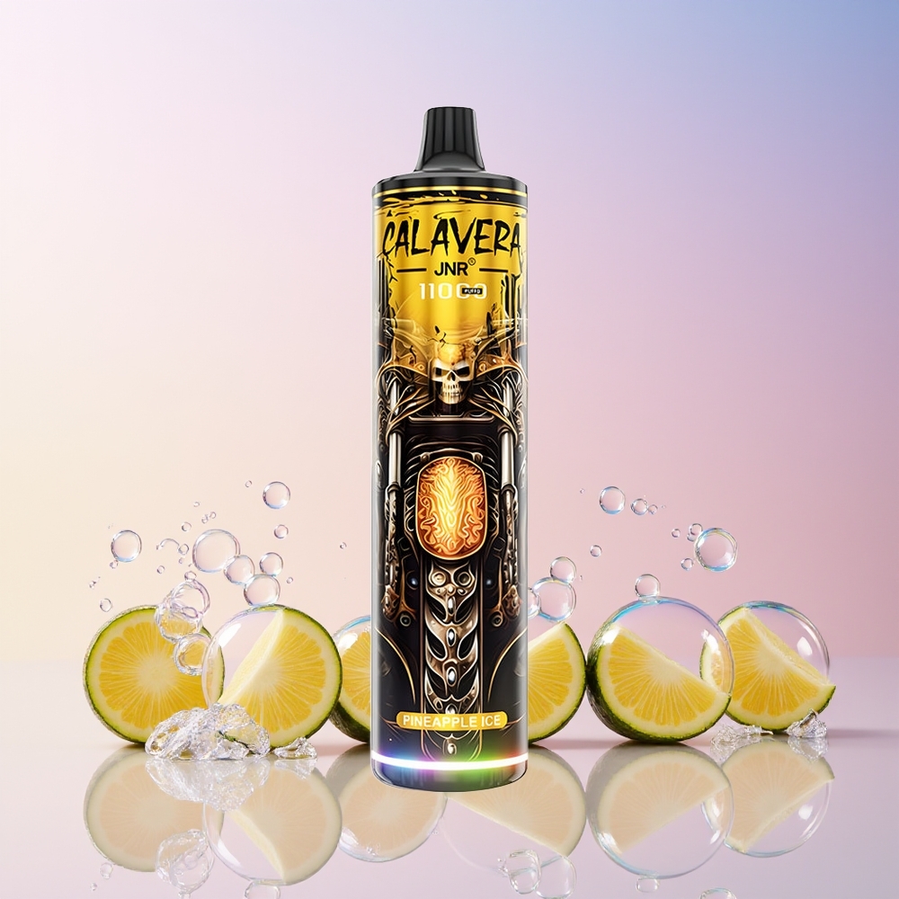 Finland tukku JNR Calavera 11000 Puffs Disposable Vape – 21ml Nestemäistä Nikotiinia, 850 mAh Akku, Type-C Latausliitin