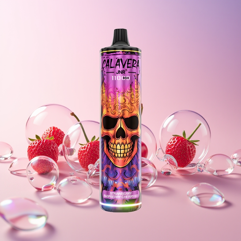 Finland tukku JNR Calavera 11000 Tupakkaa USB-C -latausliitin 21ml E-Neste Kapasiteetti