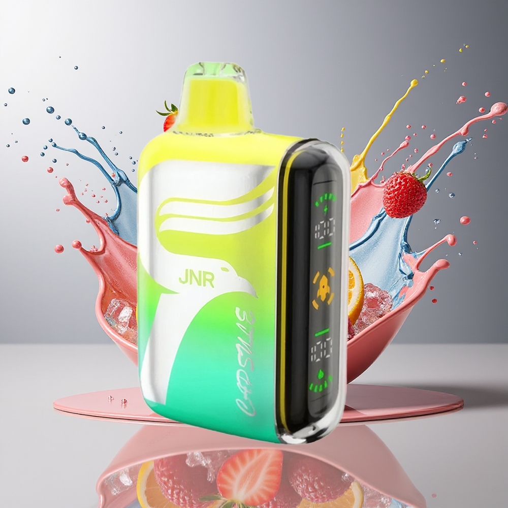 Finland tukku JNR Capsule 15000 Puffs - 15000 Puffia, 20ml Nestemäistä, Dual Mesh Coil