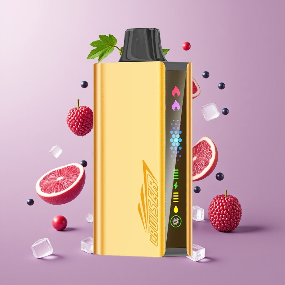 Finland tukku JNR Cruiser 12000 Puffs Ladattava kertakäyttöinen vape 3500 mAh Akku 25ml Nestemäinen tupakka