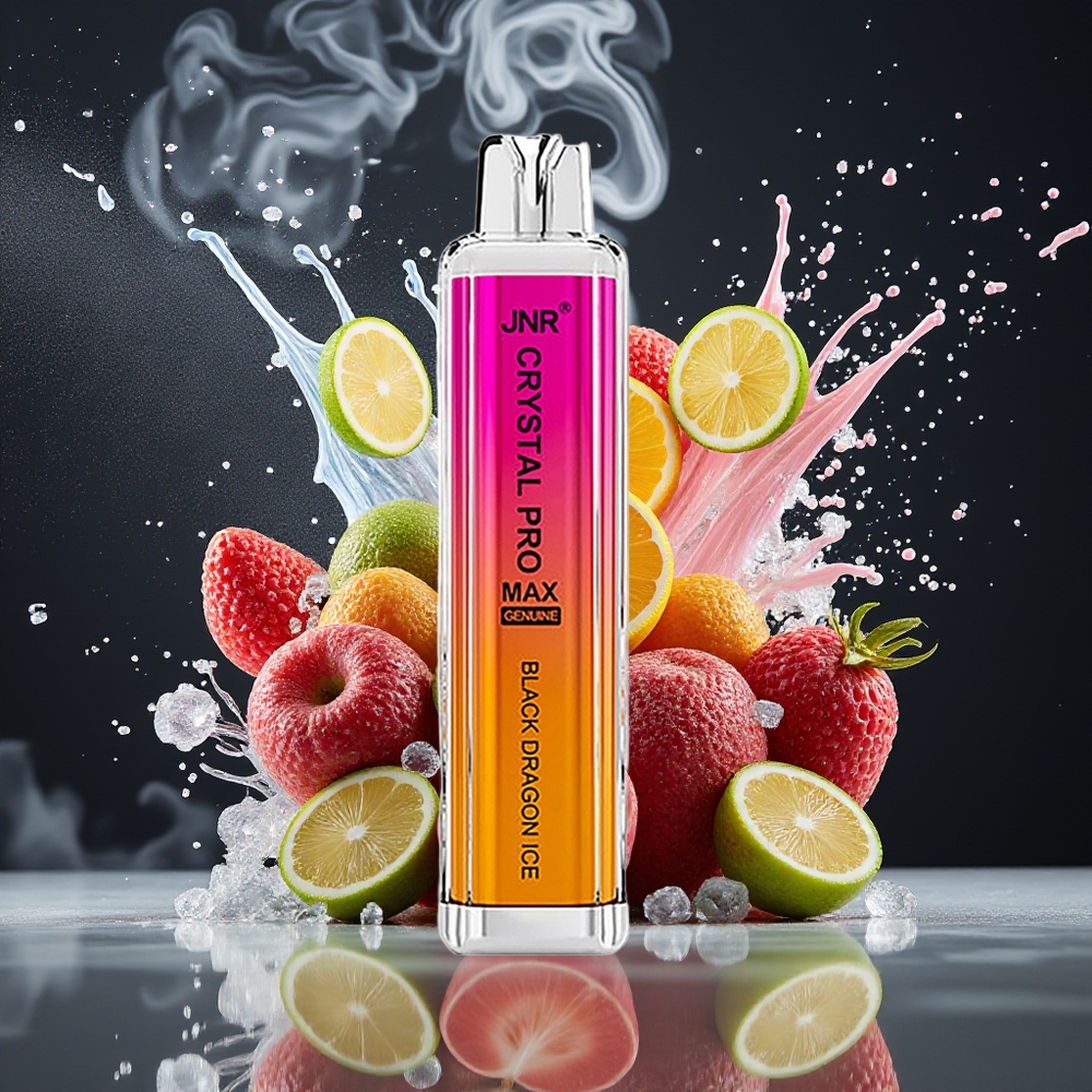Finland tukku JNR Crystal Pro Max 5000 Puffs - 5000 savutusta - 12ml nestemäistä