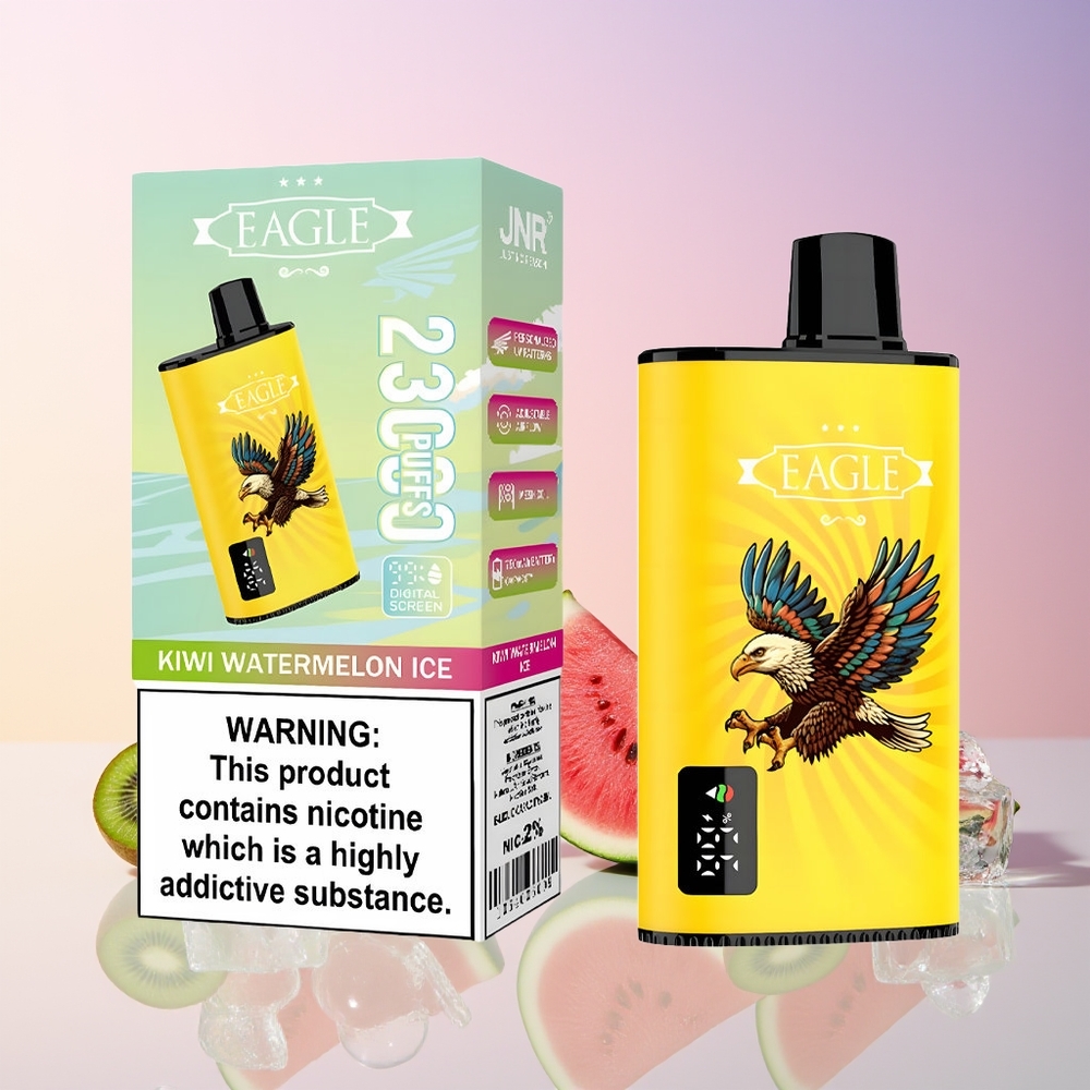Finland tukku JNR EAGLE Smart 23000 Puffs Disposable Vape - 25ml nestemäistä nestettä, 750mAh akku