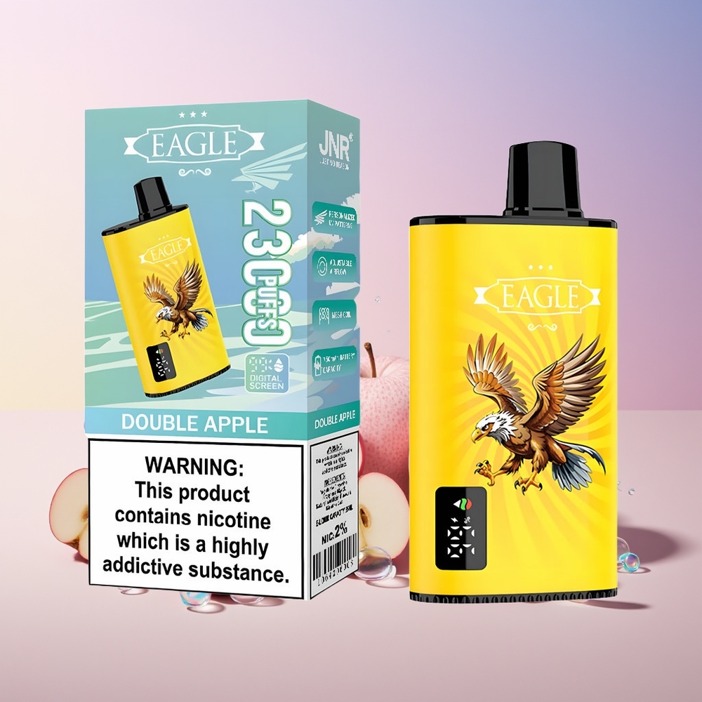 Finland tukku JNR EAGLE Smart 23000 Puffs Disposable Vape - Digitaalinäyttö, Säädettävä ilmavirta